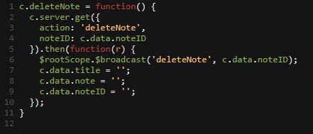 Delete client