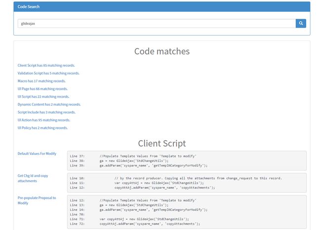Screenshot of the scoped application from 2017