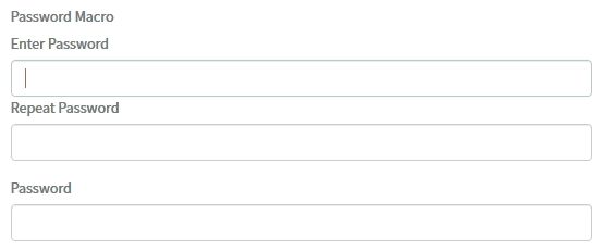 Password Variable