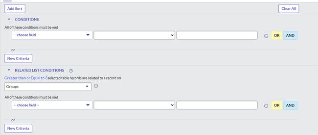 Related list condition in ServiceNow